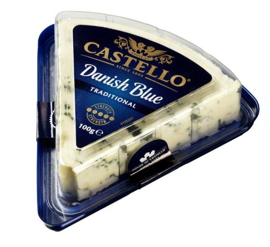 Picture of CASTELLO Dāņu tradicionālais zilais siers, 100g