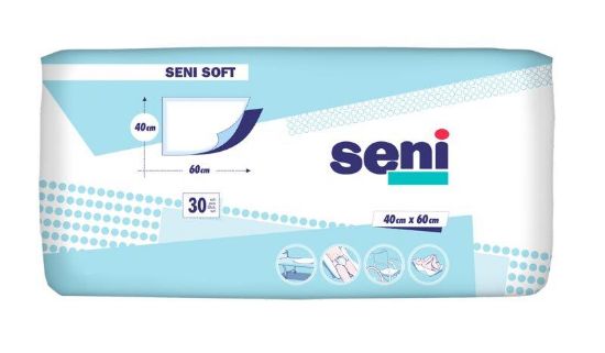 Picture of SENI SOFT SUPER higiēniskie paladziņi (40x60cm), 30gab
