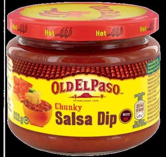 Picture of OLD EL PASO pikantā mērce Chunky Salsa Dip, 312g