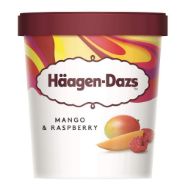 Attēls HAAGEN-DAZS Mango saldējums ar aveņu biezeni, 460ml