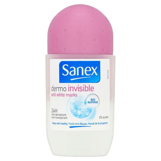 Picture of (IZPĀRDOŠANA) SANEX Roll-on dezodorants Dermo Invisible, 50ml