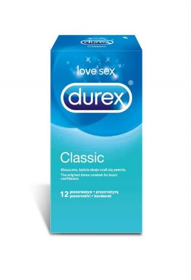Picture of DUREX prezervatīvi Classic N12