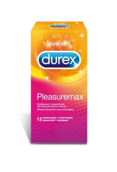 Picture of DUREX prezervatīvi Pleasuremax N12