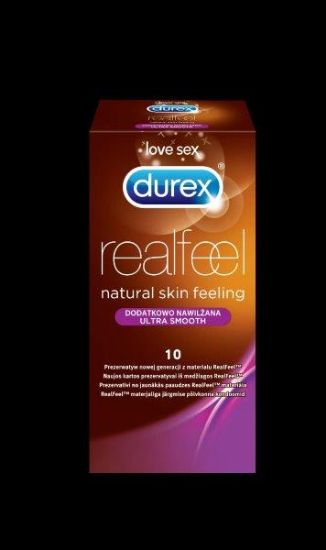 Picture of DUREX prezervatīvi Real Feel N10