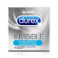 Attēls DUREX prezervatīvi Invisible Extra Sensative N3