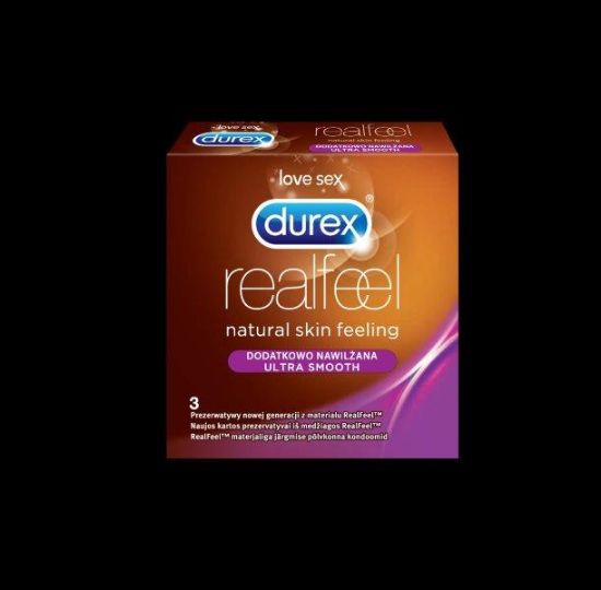 Picture of DUREX prezervatīvi Real Feel N3
