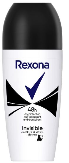 Picture of REXONA invisible on black&white clothes roll-on, 50ml