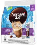 Attēls NESCAFE Frappe Choco 3in1 šķīstošā kafija (8x16g) 128g
