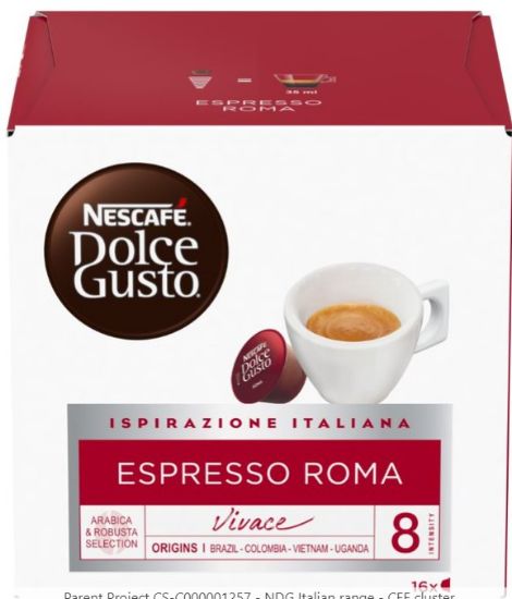 Picture of NESCAFE Dolce Gusto kafija  Espresso Roma 99,2g