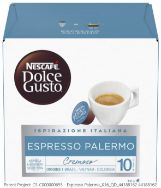 Attēls NESCAFE Dolce Gusto kafija Espresso Palermo 112g
