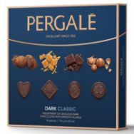 Attēls PERGALE konfekšu izlase Classic ar tumšo šokolādi, 114g