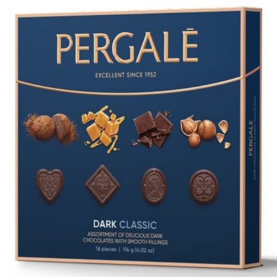 Picture of PERGALE konfekšu izlase Classic ar tumšo šokolādi, 114g