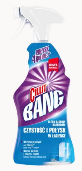 Picture of CILLIT BANG izsmidzināms vannas istabas tīrīšanas līdzeklis 750ml
