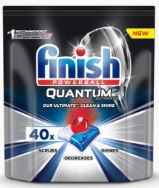 Attēls FINISH Quantum Ultimate tabletes trauku mazgāšanas automātiem 40gab