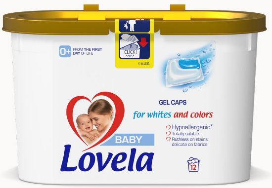 Picture of LOVELA Baby gēla kapsulas veļas mazgāšanai 12.gab.