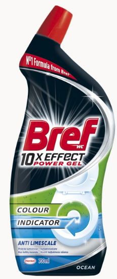 Picture of BREF 10xeffect anti lime scale tualetes tīrīšanai,700ml