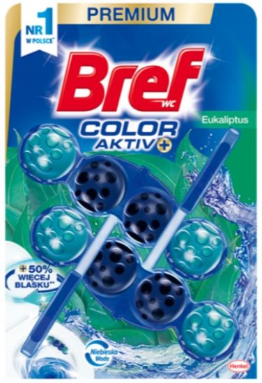 Picture of BREF color aktiv eucaliptus tualetes bloks,2*50g