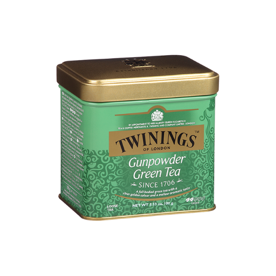 Picture of (IZPARDOŠANA) TWININGS GUNPOWDER zaļā tēja, 100g