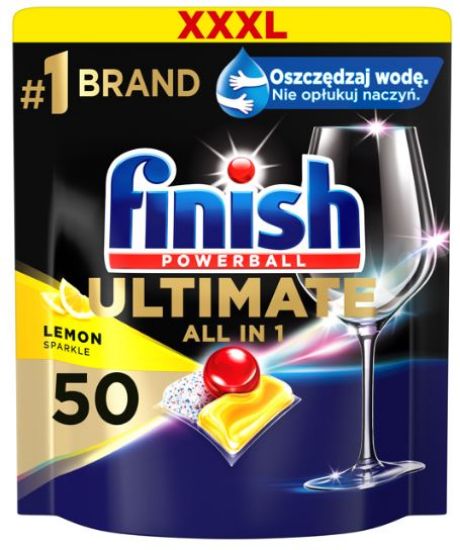 Picture of FINISH Ultimate Lemon trauku mazgāšanas automātiem 50 gab