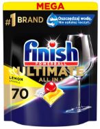 Attēls FINISH Ultimate Lemon trauku mazgāšanas automātiem 70 gab