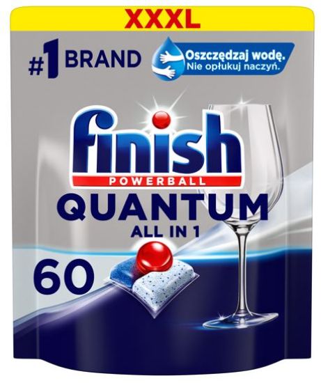 Picture of FINISH Quantum Lemon trauku mazgāšanas automātiem 60 gab.