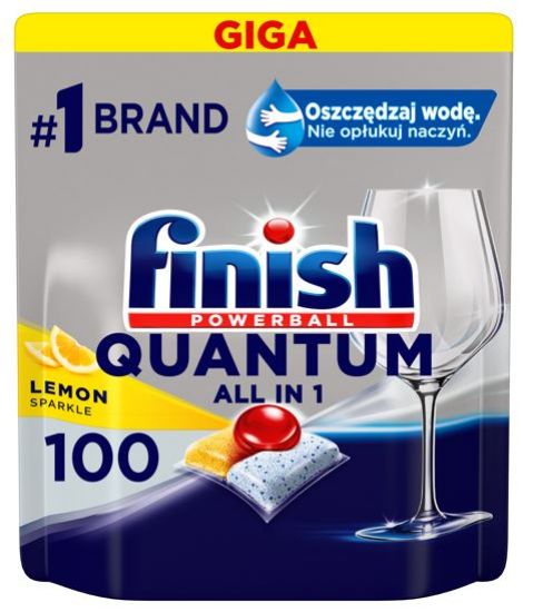 Picture of FINISH Quantum Lemon trauku mazgāšanas automātiem 100 gab.