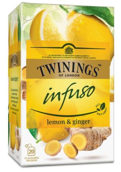 Picture of TWININGS citronu & ingvera augļu tēja, 20TM