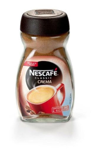 Picture of NESCAFE Classic Crema šķīstošā kafija (stikls), 100g