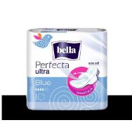 Attēls BELLA Perfecta Blue Softiplait White sieviešu higiēniskās paketes 10gb