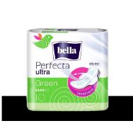 Attēls BELLA Perfecta Green Drainette White sieviešu higiēniskās paketes 10gb
