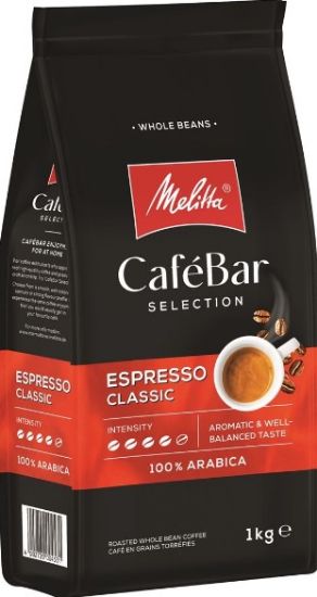 Picture of MELITTA CAFE BAR kafijas pupiņas Espresso Classic, 1000g