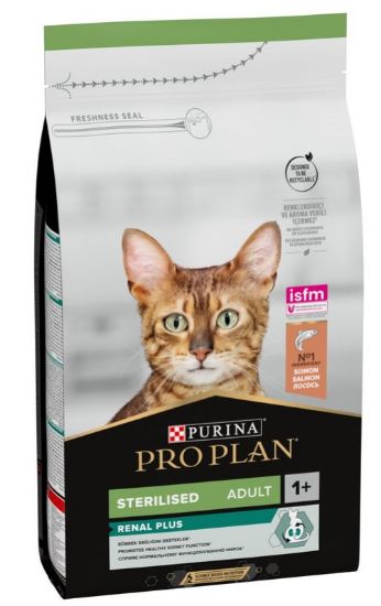 Picture of PRO PLAN STERILISED RENAL sausā barība kaķiem bagātināta ar lasi 1,5kg