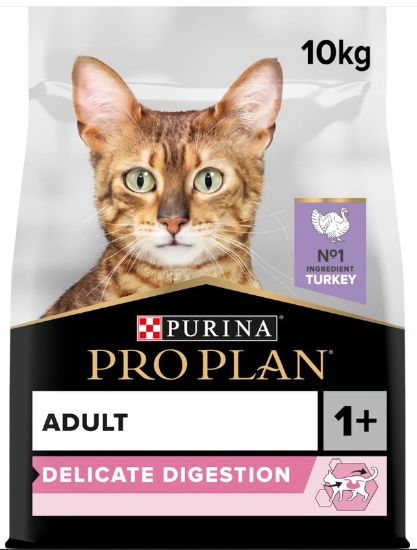 Picture of PRO PLAN DELICATE DIGESTION sausā barība kaķiem bagātināta ar tītara gaļu 10kg