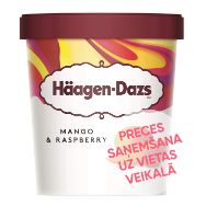 Attēls HAAGEN-DAZS Mango saldējums ar aveņu biezeni, 460ml