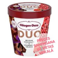 Attēls HAAGEN-DAZS DUO Saldējums ar Beļģu šokolādi un zemenēm,420ml