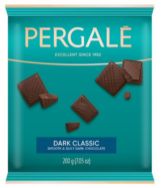 Attēls PERGALE piena šokolāde ar lazdu riekstiem, 200g