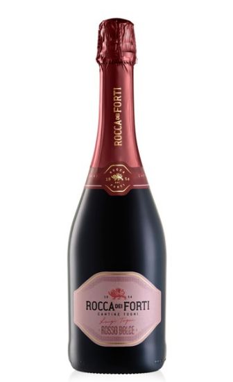 Picture of ROCCA DEI FORTI ROSSO DOLCE salds dzirkstošais vīns 0.75l, alk.9,5%