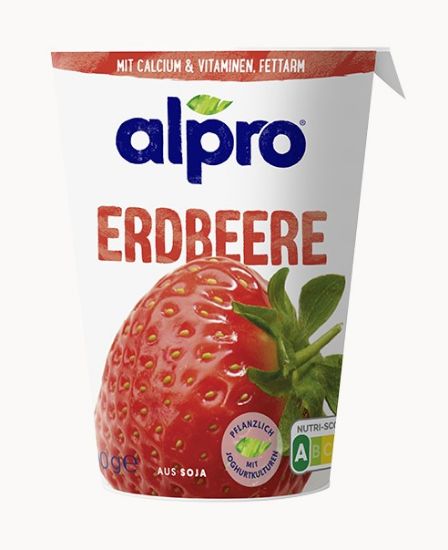Picture of (IZPARDOŠANA) ALPRO fermentēts sojas produkts ar zemeņu garšu, 400g