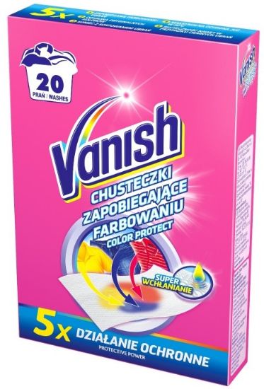 Picture of VANISH Colour Protect salvetes 10gab