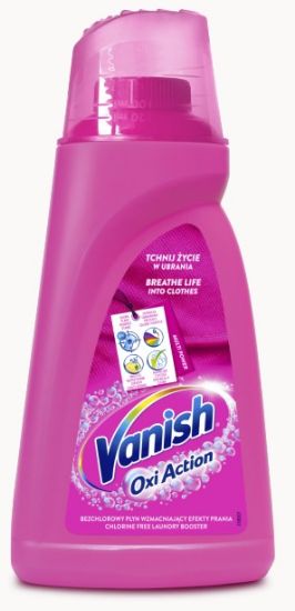 Picture of VANISH OXI ACTION Pink traipu tīrīšanas gēls 1l