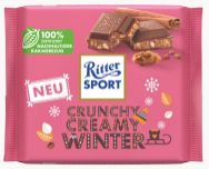 Attēls RITTER SPORT piena šokolāde Crunchy Creamy Winter, 100g