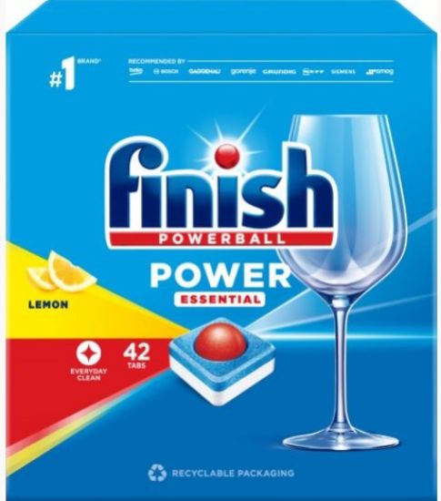 Picture of FINISH Power Lemon tabletes trauku mazgāšanas automātiem 42gb
