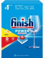 Attēls FINISH Power Lemon tabletes trauku mazgāšanas automātiem 70gb