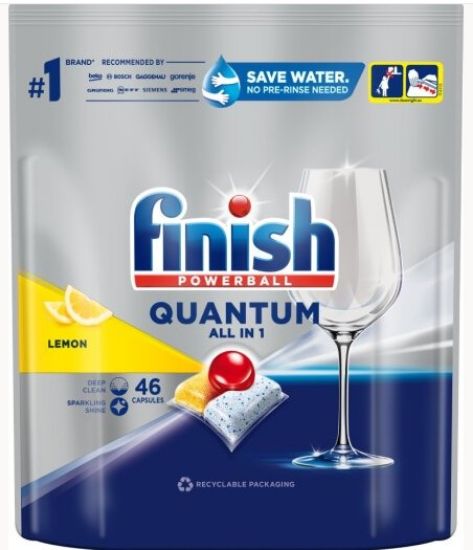 Picture of FINISH Quantum Lemon tabletes trauku mazgāšanas automātiem 46gb