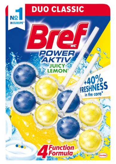 Picture of BREF power aktiv lemon tualetes bloks,2x50g