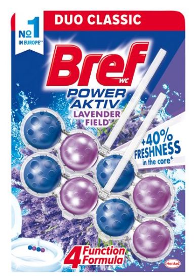Picture of BREF power aktiv lavender tualetes bloks,2x50g