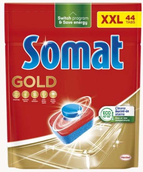 Picture of SOMAT Gold tabletes trauku mazgājamai mašīnai,44gb