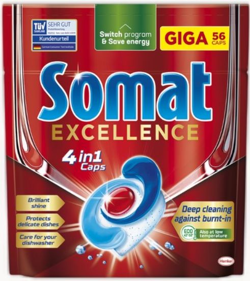 Picture of SOMAT Excellence tabletes trauku mazgājamai mašīnai,56gb