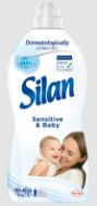 Attēls SILAN Sensitive veļas mīkstinātājs, 1.672l (76WL)