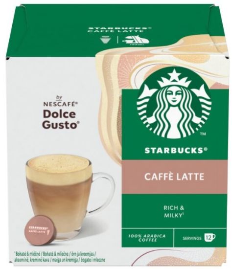 Picture of STARBUCKS Dolce Gusto kafija Caffe Latte 121.2g